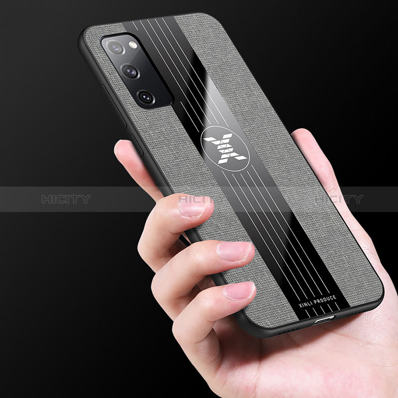 Silikon Hülle Handyhülle Ultra Dünn Flexible Schutzhülle Tasche X02L für Samsung Galaxy S20 FE 5G groß