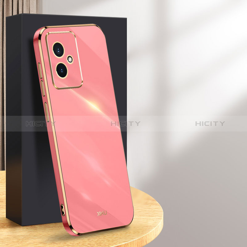 Silikon Hülle Handyhülle Ultra Dünn Flexible Schutzhülle Tasche XL1 für Huawei Honor 100 5G Pink