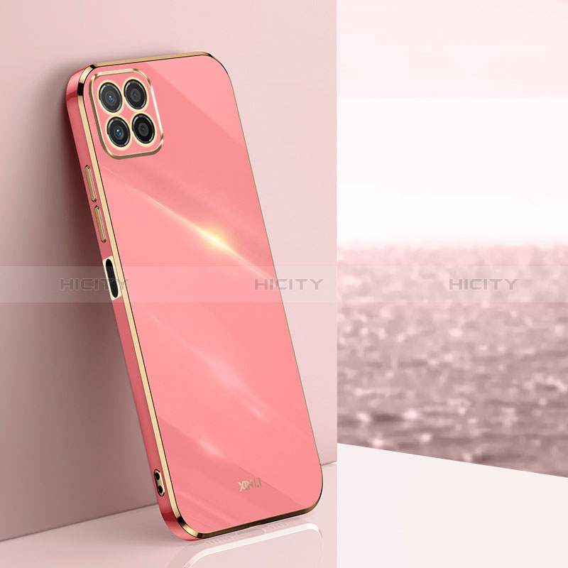 Silikon Hülle Handyhülle Ultra Dünn Flexible Schutzhülle Tasche XL1 für Huawei Honor 70 Lite 5G Pink