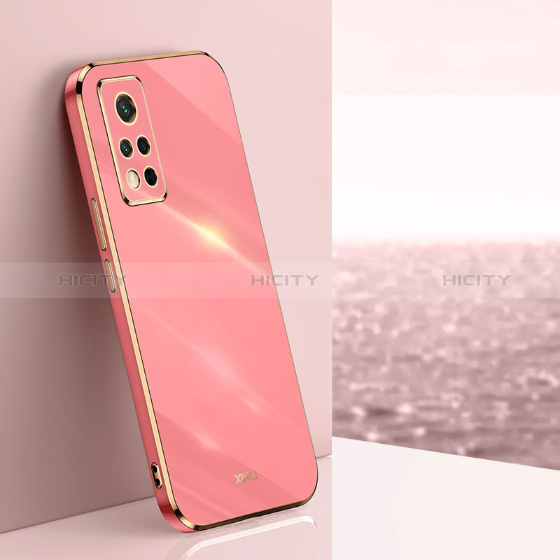 Silikon Hülle Handyhülle Ultra Dünn Flexible Schutzhülle Tasche XL1 für Huawei Honor V40 5G Pink