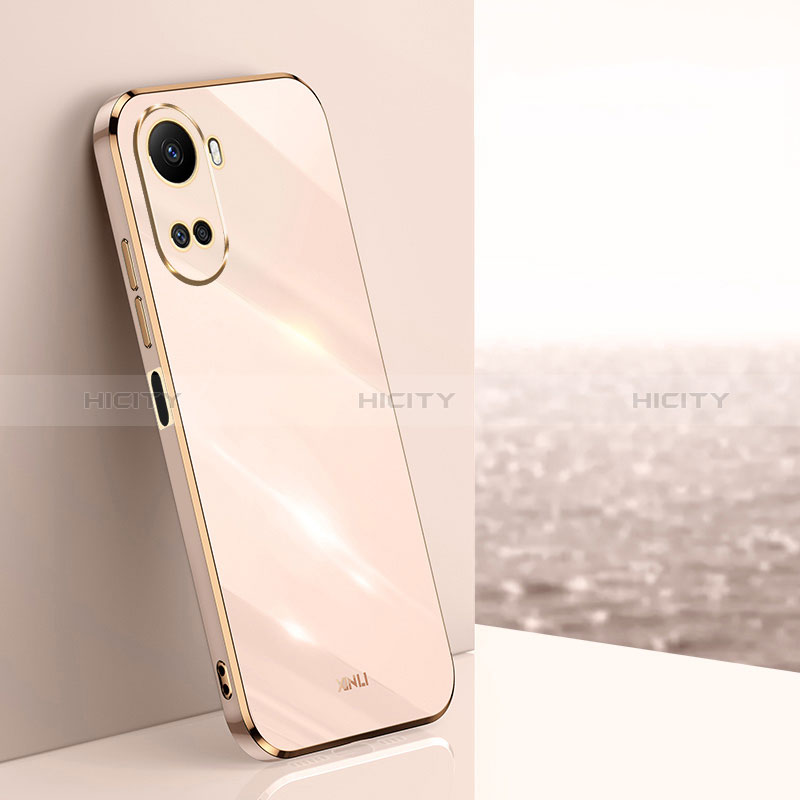 Silikon Hülle Handyhülle Ultra Dünn Flexible Schutzhülle Tasche XL1 für Huawei Nova 10 SE Rosegold