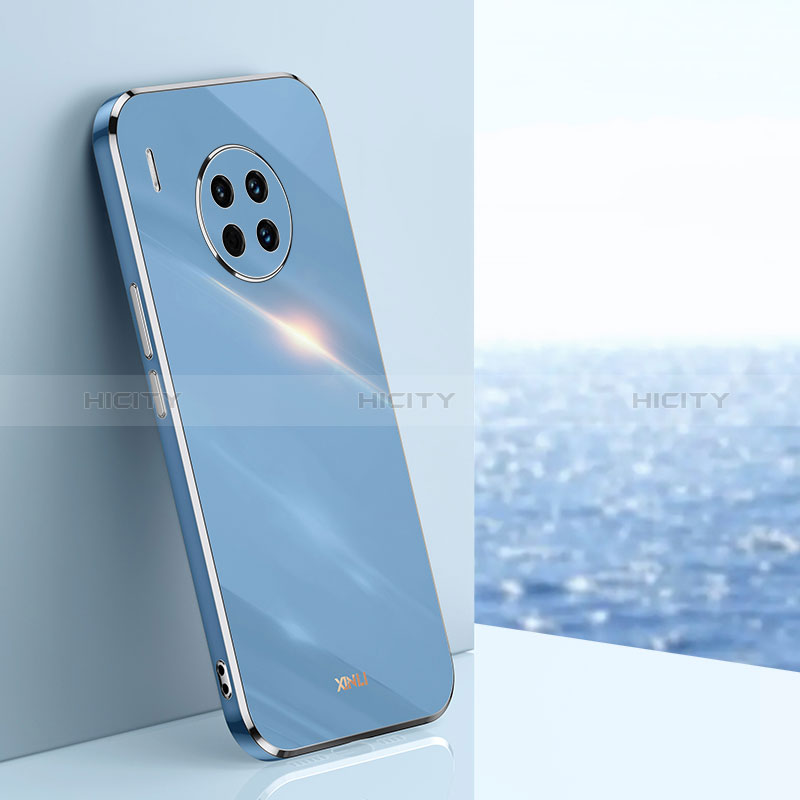 Silikon Hülle Handyhülle Ultra Dünn Flexible Schutzhülle Tasche XL1 für Huawei Nova 8i Blau