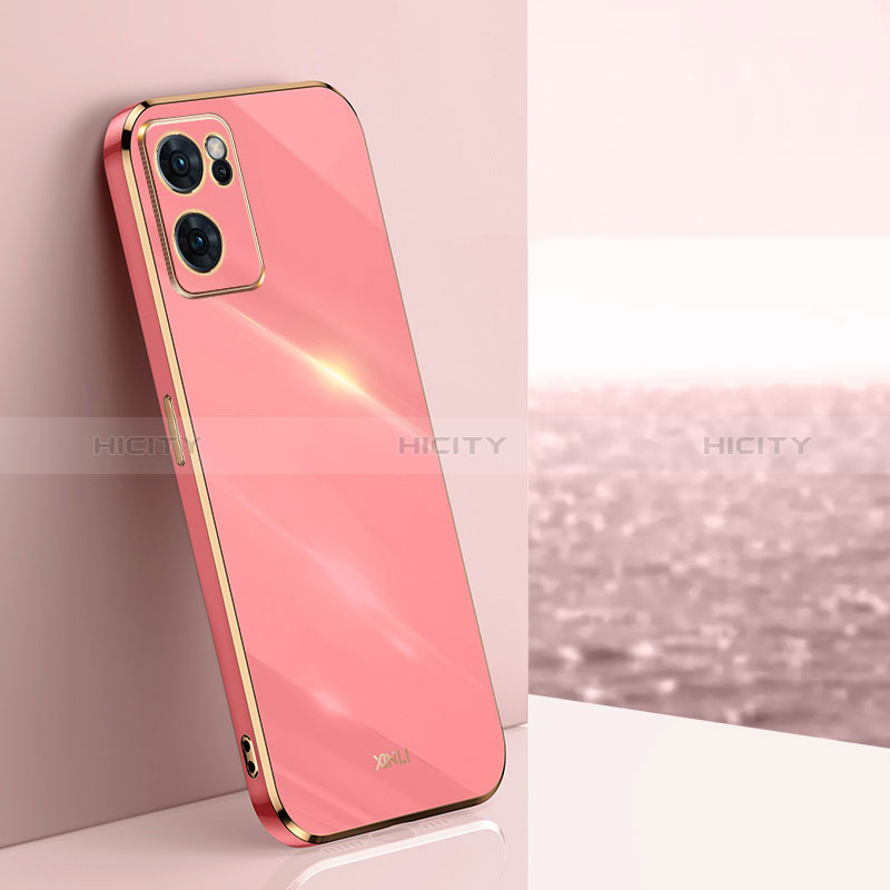 Silikon Hülle Handyhülle Ultra Dünn Flexible Schutzhülle Tasche XL1 für OnePlus Nord CE 2 5G Pink