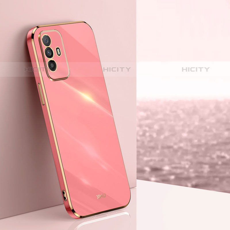 Silikon Hülle Handyhülle Ultra Dünn Flexible Schutzhülle Tasche XL1 für Oppo F19 Pro+ Plus 5G Pink