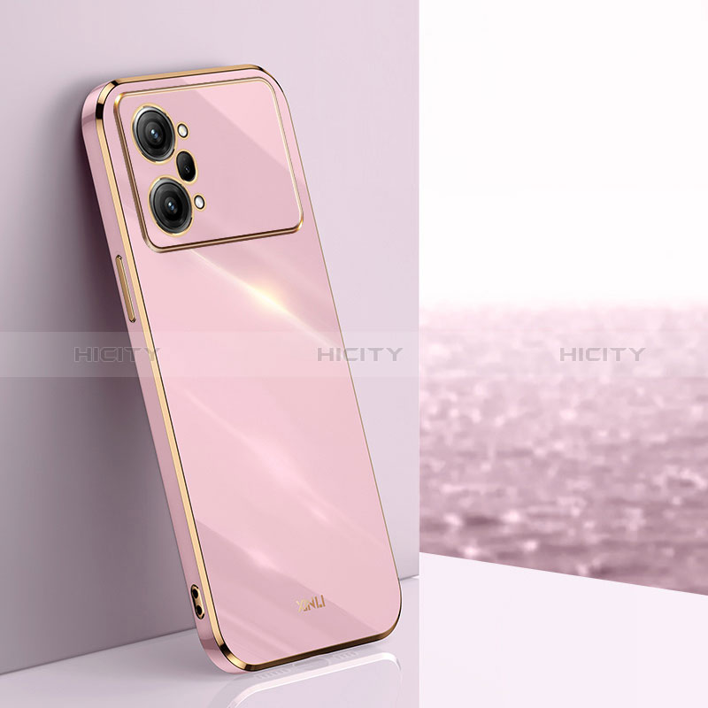 Silikon Hülle Handyhülle Ultra Dünn Flexible Schutzhülle Tasche XL1 für Oppo K10 Pro 5G Rosa Plus