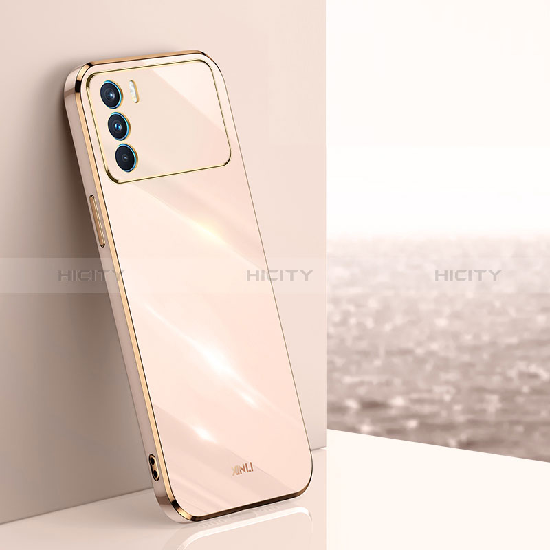 Silikon Hülle Handyhülle Ultra Dünn Flexible Schutzhülle Tasche XL1 für Oppo K9 Pro 5G Gold Plus