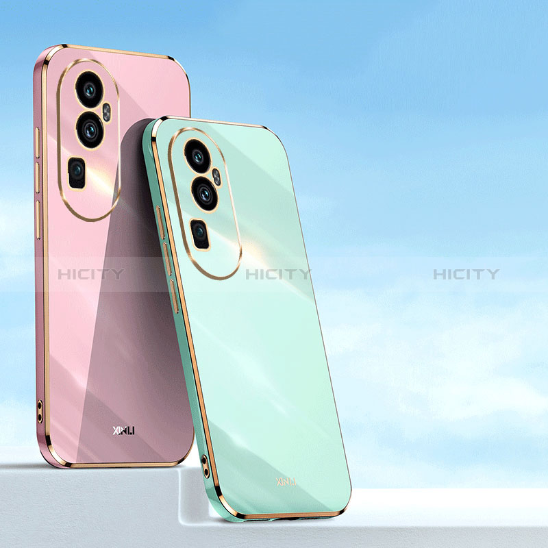 Silikon Hülle Handyhülle Ultra Dünn Flexible Schutzhülle Tasche XL1 für Oppo Reno10 Pro+ Plus 5G groß