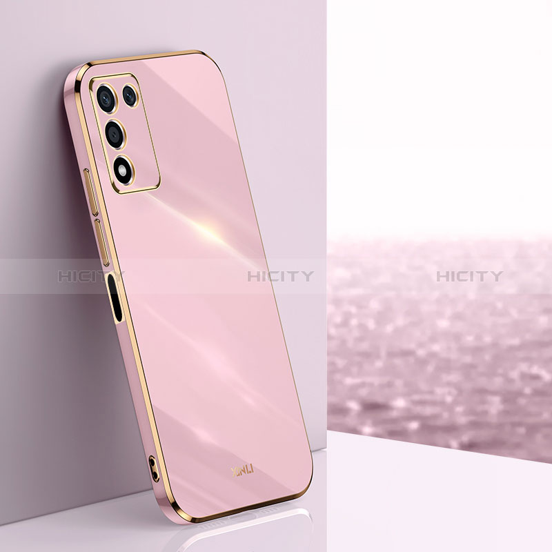 Silikon Hülle Handyhülle Ultra Dünn Flexible Schutzhülle Tasche XL1 für Realme 9 SE 5G Rosa