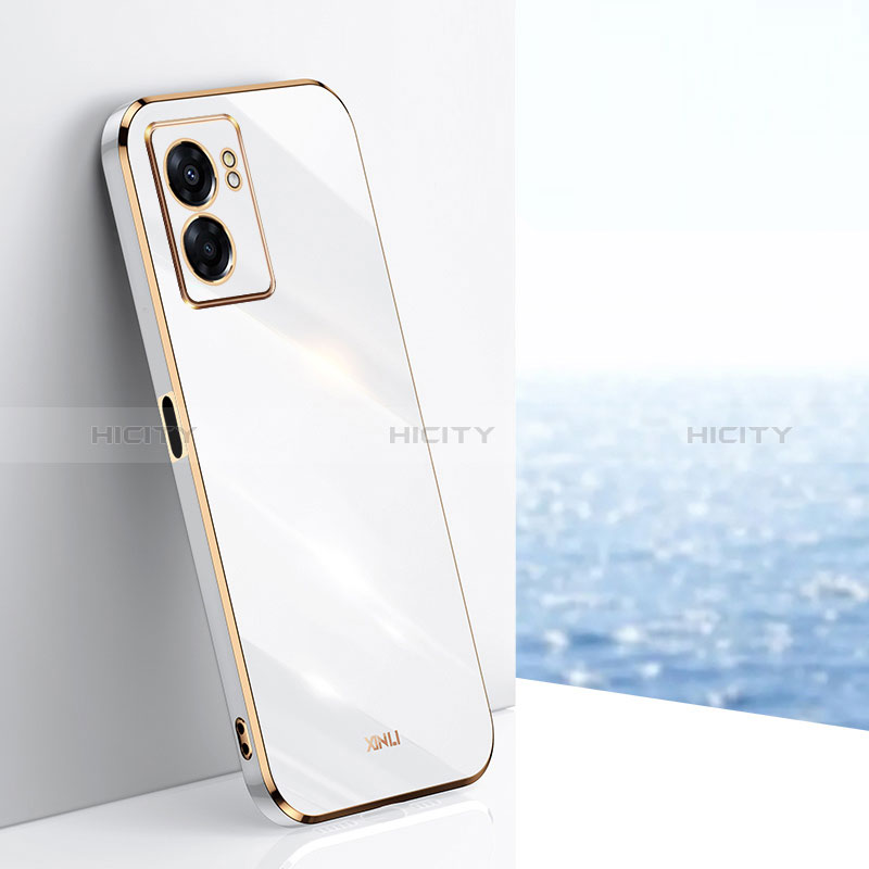 Silikon Hülle Handyhülle Ultra Dünn Flexible Schutzhülle Tasche XL1 für Realme Q5i 5G