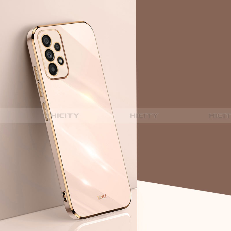 Silikon Hülle Handyhülle Ultra Dünn Flexible Schutzhülle Tasche XL1 für Samsung Galaxy A23 4G Gold Plus