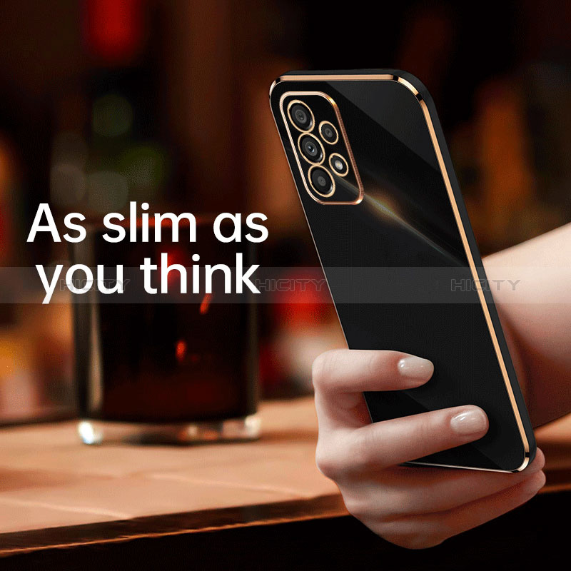 Silikon Hülle Handyhülle Ultra Dünn Flexible Schutzhülle Tasche XL1 für Samsung Galaxy A23 5G