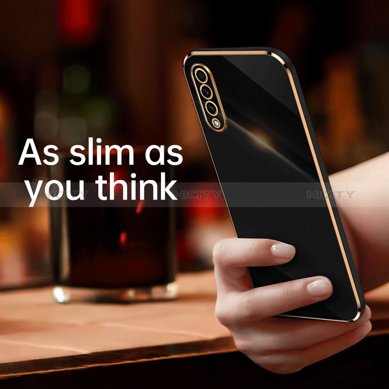 Silikon Hülle Handyhülle Ultra Dünn Flexible Schutzhülle Tasche XL1 für Samsung Galaxy A50S groß