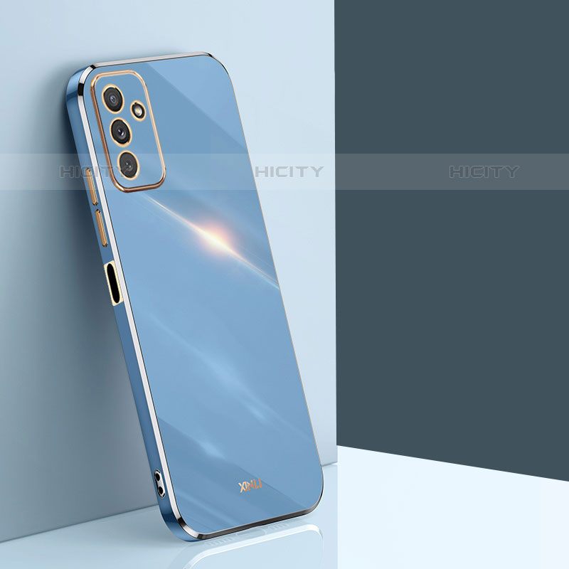 Silikon Hülle Handyhülle Ultra Dünn Flexible Schutzhülle Tasche XL1 für Samsung Galaxy M23 5G Blau Plus