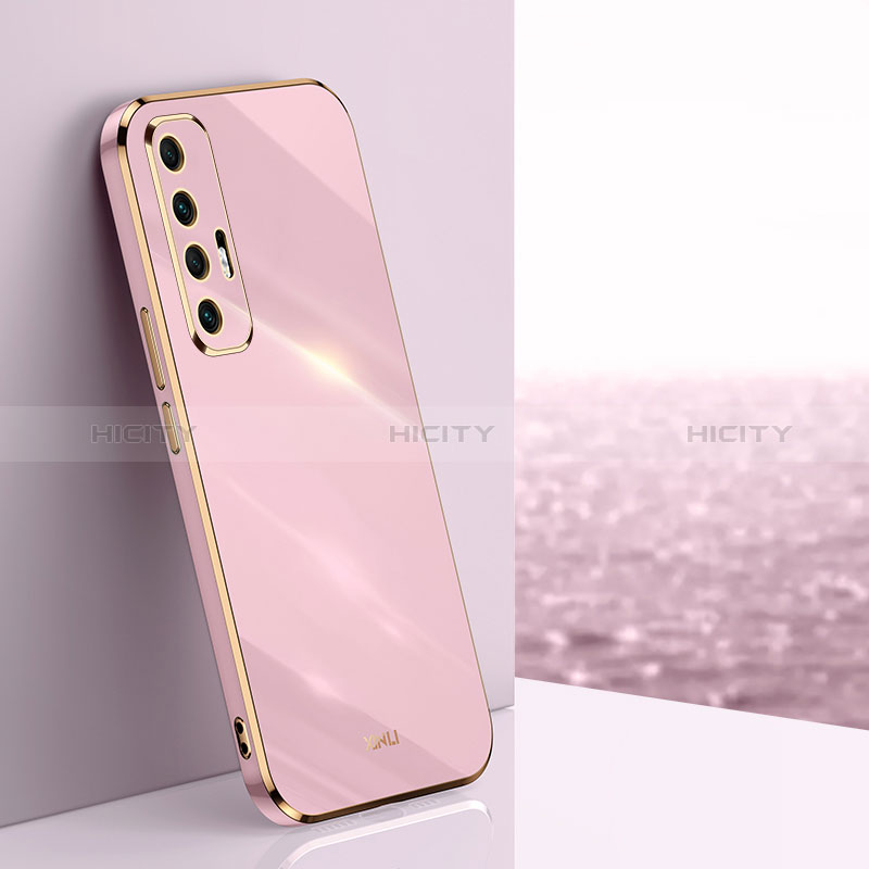 Silikon Hülle Handyhülle Ultra Dünn Flexible Schutzhülle Tasche XL1 für Xiaomi Mi 10S 5G Rosa