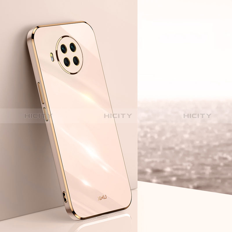 Silikon Hülle Handyhülle Ultra Dünn Flexible Schutzhülle Tasche XL1 für Xiaomi Mi 10T Lite 5G Gold