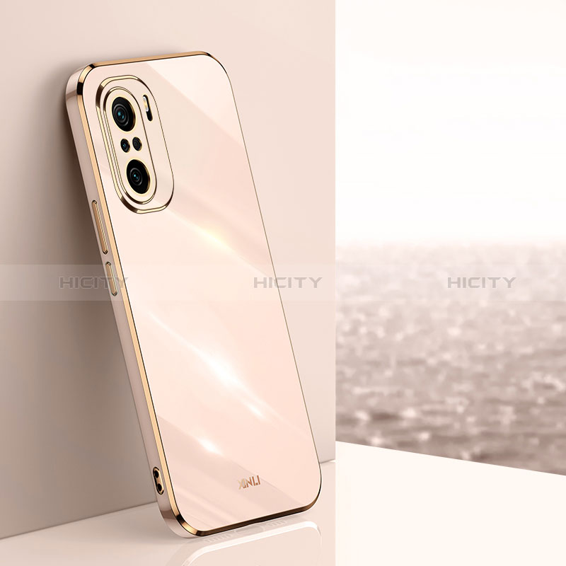 Silikon Hülle Handyhülle Ultra Dünn Flexible Schutzhülle Tasche XL1 für Xiaomi Mi 11i 5G Gold Plus