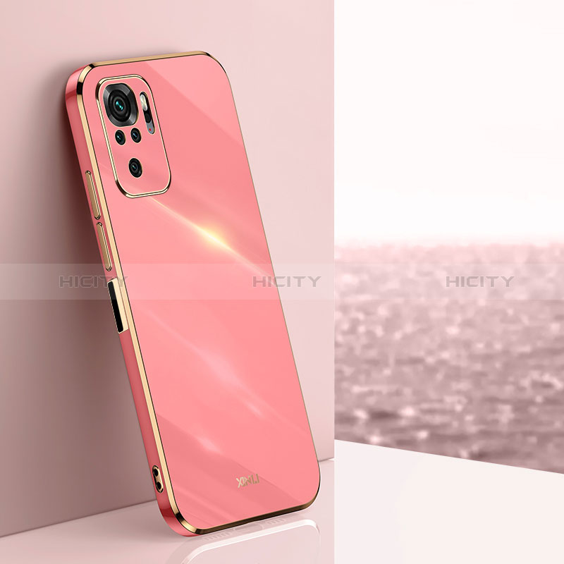 Silikon Hülle Handyhülle Ultra Dünn Flexible Schutzhülle Tasche XL1 für Xiaomi Poco M5S Pink