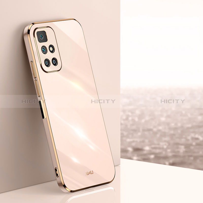 Silikon Hülle Handyhülle Ultra Dünn Flexible Schutzhülle Tasche XL1 für Xiaomi Redmi 10 (2022) Gold Plus