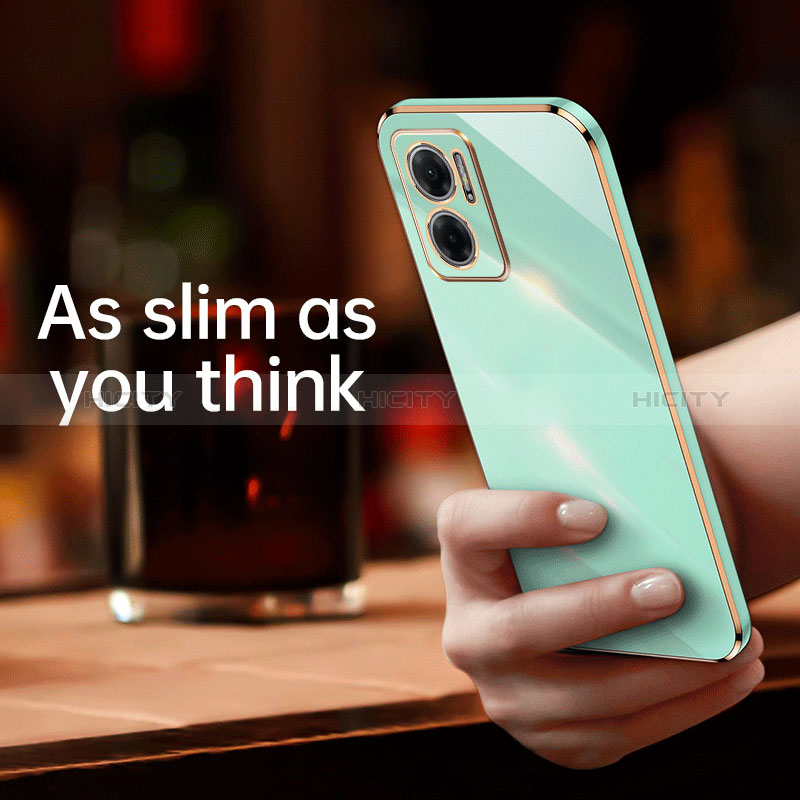 Silikon Hülle Handyhülle Ultra Dünn Flexible Schutzhülle Tasche XL1 für Xiaomi Redmi 10 5G groß