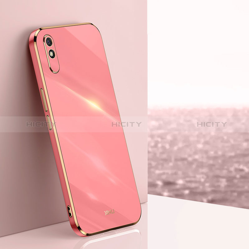 Silikon Hülle Handyhülle Ultra Dünn Flexible Schutzhülle Tasche XL1 für Xiaomi Redmi 9A Pink