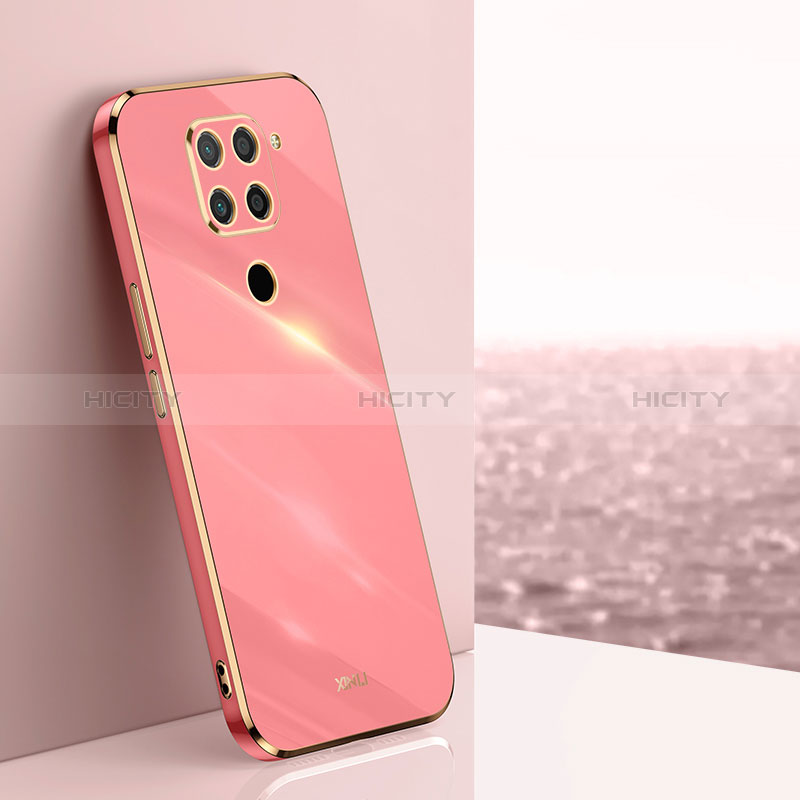 Silikon Hülle Handyhülle Ultra Dünn Flexible Schutzhülle Tasche XL1 für Xiaomi Redmi Note 9 Pink Plus