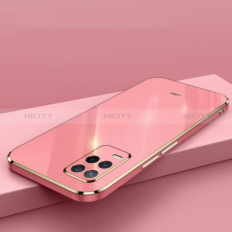 Silikon Hülle Handyhülle Ultra Dünn Flexible Schutzhülle Tasche XL2 für Realme 8s 5G Pink Plus