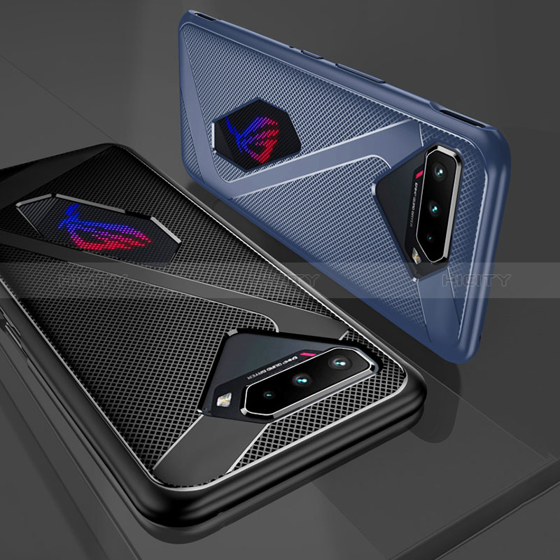 Silikon Hülle Handyhülle Ultra Dünn Flexible Schutzhülle Tasche ZJ1 für Asus ROG Phone 5s groß