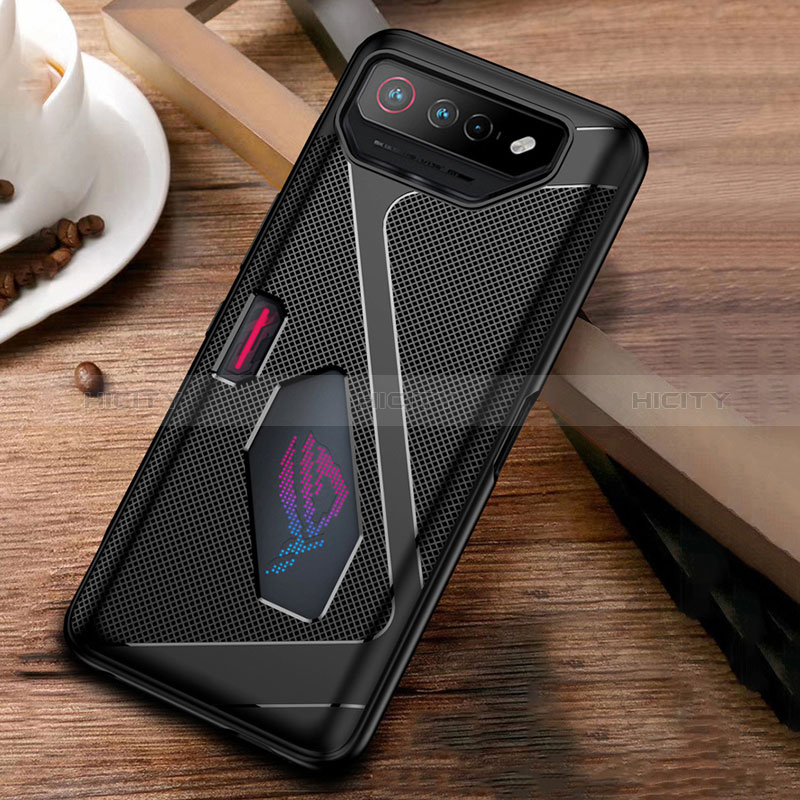 Silikon Hülle Handyhülle Ultra Dünn Flexible Schutzhülle Tasche ZJ1 für Asus ROG Phone 7 Pro