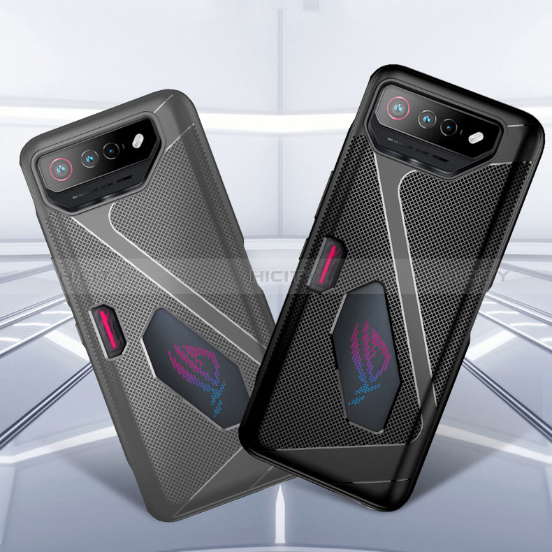 Silikon Hülle Handyhülle Ultra Dünn Flexible Schutzhülle Tasche ZJ1 für Asus ROG Phone 7 Pro