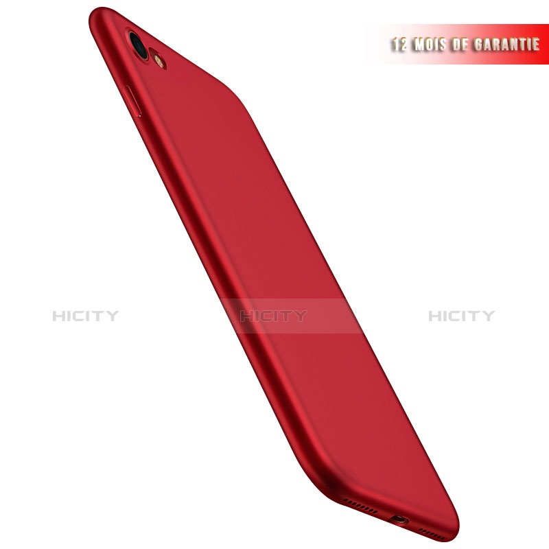 Silikon Hülle Handyhülle Ultra Dünn Schutzhülle 360 Grad für Apple iPhone 8 Rot