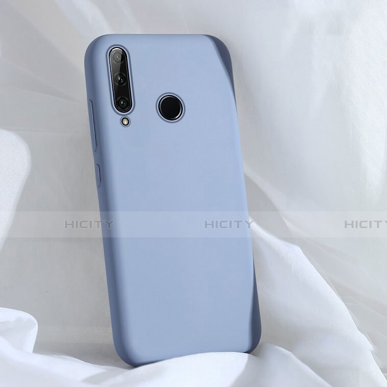 Silikon Hülle Handyhülle Ultra Dünn Schutzhülle 360 Grad Tasche C01 für Huawei Honor 20 Lite Grau