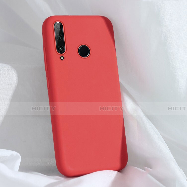 Silikon Hülle Handyhülle Ultra Dünn Schutzhülle 360 Grad Tasche C01 für Huawei Honor 20 Lite Rot