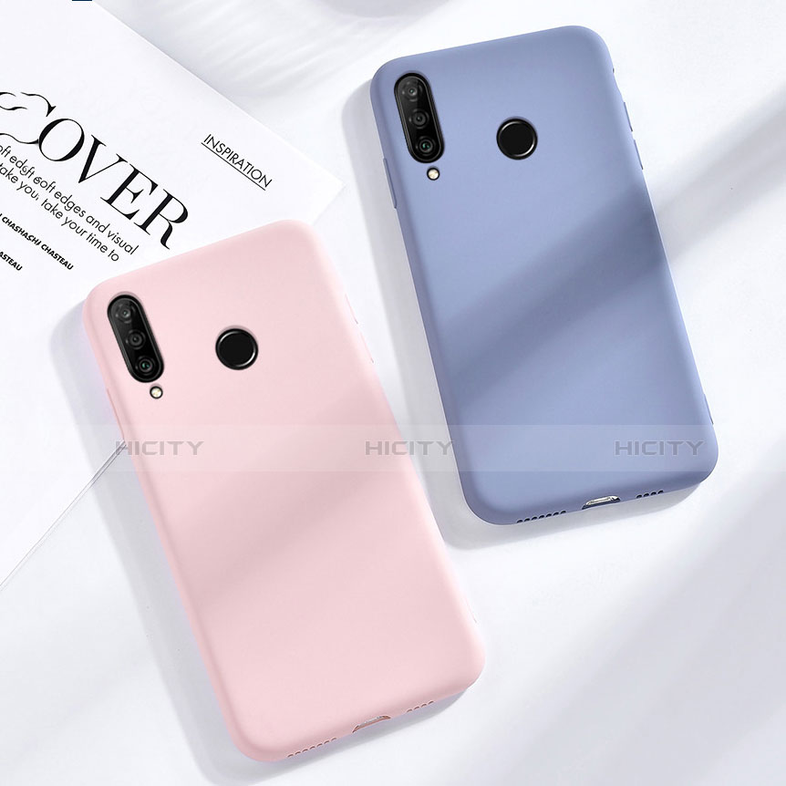 Silikon Hülle Handyhülle Ultra Dünn Schutzhülle 360 Grad Tasche C02 für Huawei P30 Lite XL