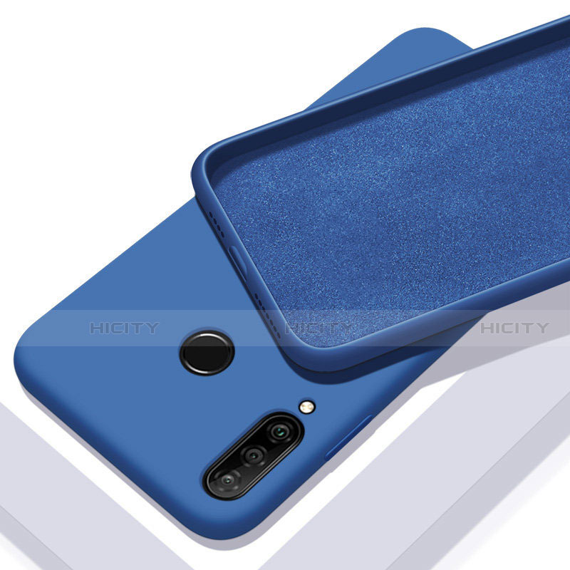 Silikon Hülle Handyhülle Ultra Dünn Schutzhülle 360 Grad Tasche C02 für Huawei P30 Lite XL Blau