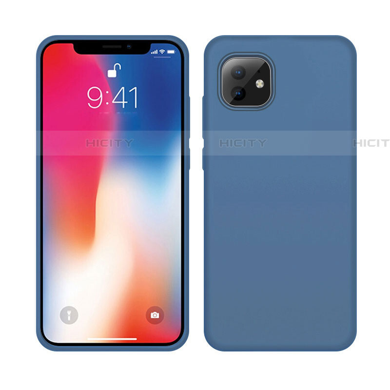 Silikon Hülle Handyhülle Ultra Dünn Schutzhülle 360 Grad Tasche C03 für Apple iPhone 11 Blau