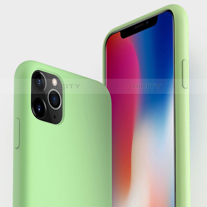 Silikon Hülle Handyhülle Ultra Dünn Schutzhülle 360 Grad Tasche C03 für Apple iPhone 11 Pro Max groß