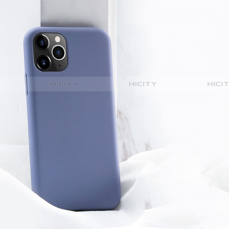 Silikon Hülle Handyhülle Ultra Dünn Schutzhülle 360 Grad Tasche C03 für Apple iPhone 11 Pro Max Violett