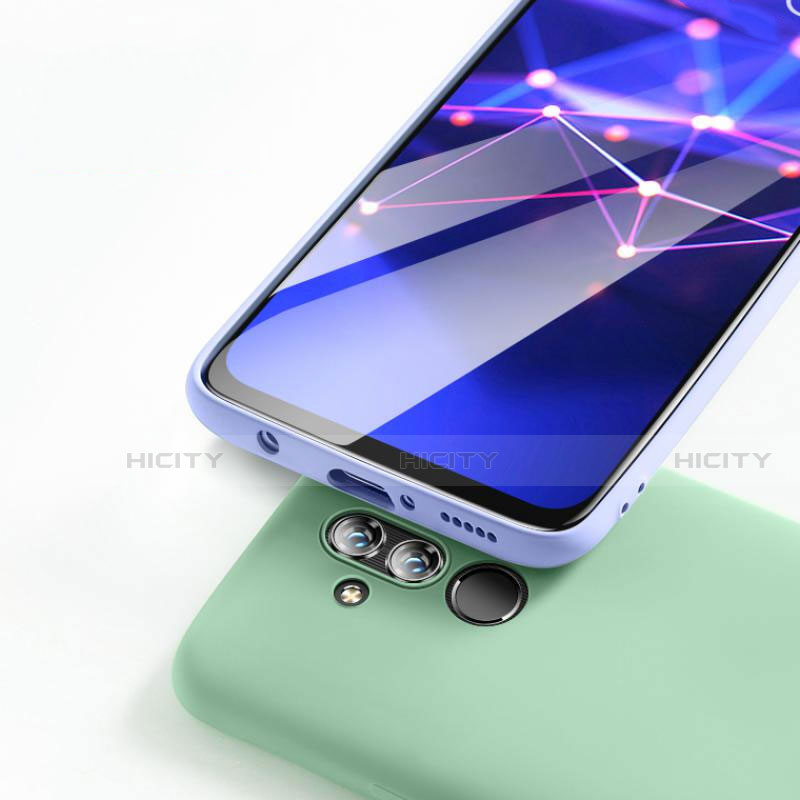 Silikon Hülle Handyhülle Ultra Dünn Schutzhülle 360 Grad Tasche C03 für Huawei Mate 20 Lite groß