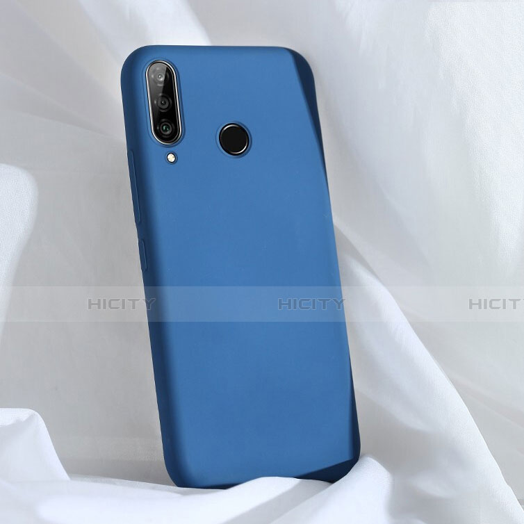 Silikon Hülle Handyhülle Ultra Dünn Schutzhülle 360 Grad Tasche C03 für Huawei Nova 4e Blau