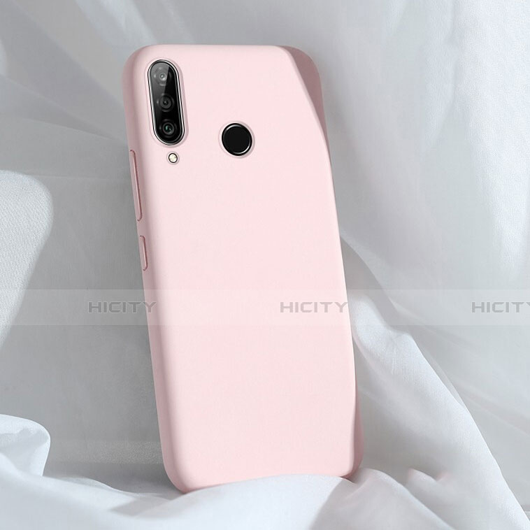 Silikon Hülle Handyhülle Ultra Dünn Schutzhülle 360 Grad Tasche C03 für Huawei Nova 4e Rosa