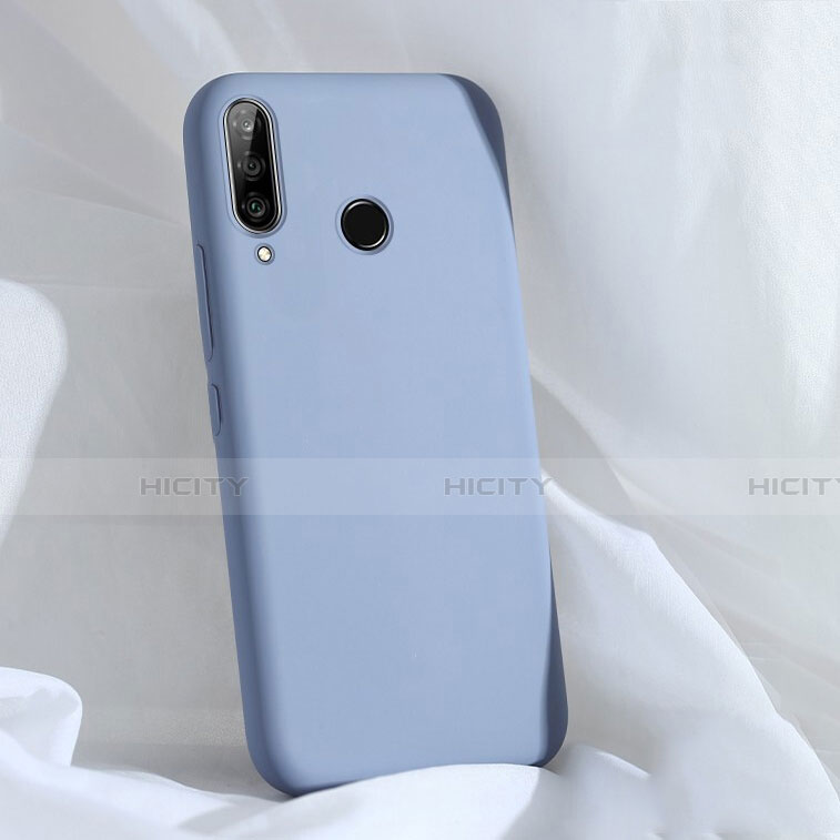 Silikon Hülle Handyhülle Ultra Dünn Schutzhülle 360 Grad Tasche C03 für Huawei Nova 4e Violett Plus