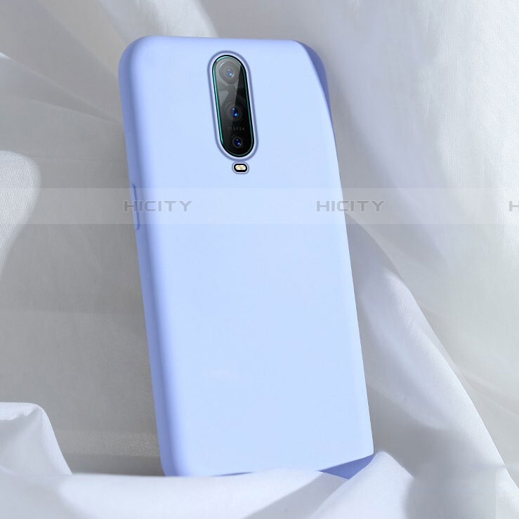 Silikon Hülle Handyhülle Ultra Dünn Schutzhülle 360 Grad Tasche C03 für Oppo RX17 Pro Hellblau