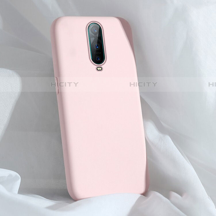 Silikon Hülle Handyhülle Ultra Dünn Schutzhülle 360 Grad Tasche C03 für Oppo RX17 Pro Rosa