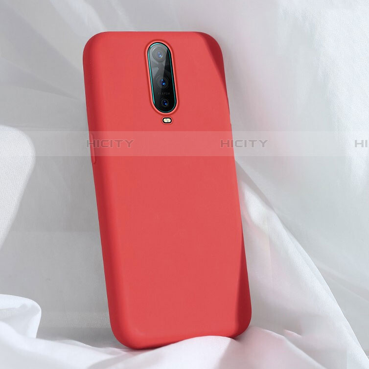 Silikon Hülle Handyhülle Ultra Dünn Schutzhülle 360 Grad Tasche C03 für Oppo RX17 Pro Rot