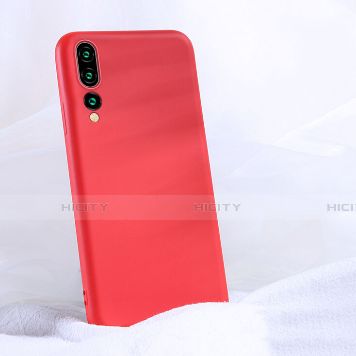 Silikon Hülle Handyhülle Ultra Dünn Schutzhülle 360 Grad Tasche C04 für Huawei P20 Pro