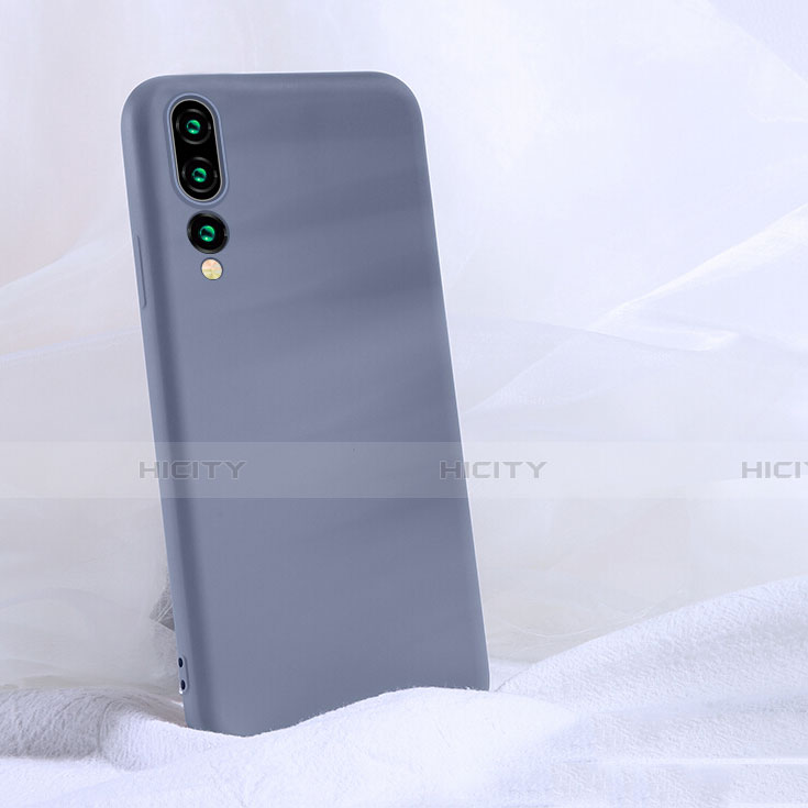 Silikon Hülle Handyhülle Ultra Dünn Schutzhülle 360 Grad Tasche C04 für Huawei P20 Pro