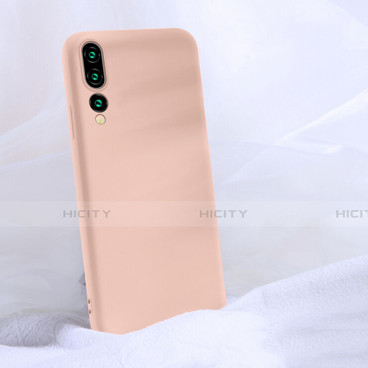 Silikon Hülle Handyhülle Ultra Dünn Schutzhülle 360 Grad Tasche C04 für Huawei P20 Pro