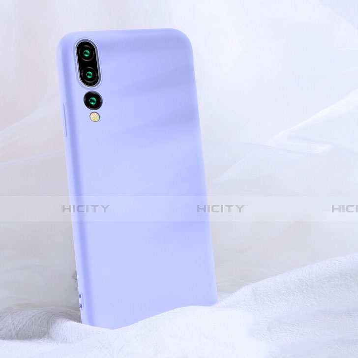 Silikon Hülle Handyhülle Ultra Dünn Schutzhülle 360 Grad Tasche C04 für Huawei P20 Pro