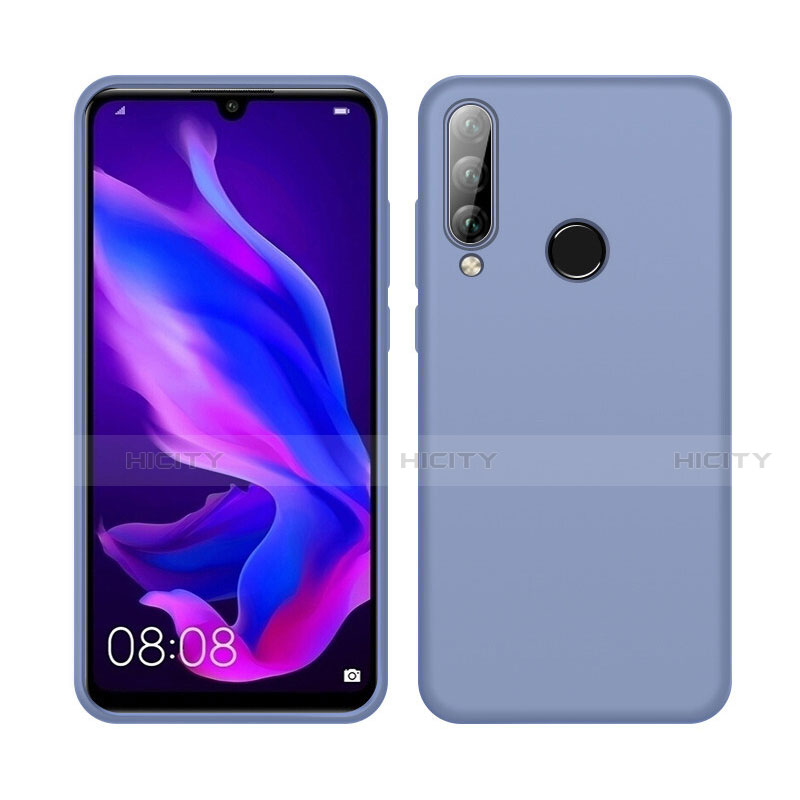 Silikon Hülle Handyhülle Ultra Dünn Schutzhülle 360 Grad Tasche C04 für Huawei P30 Lite New Edition Violett Plus