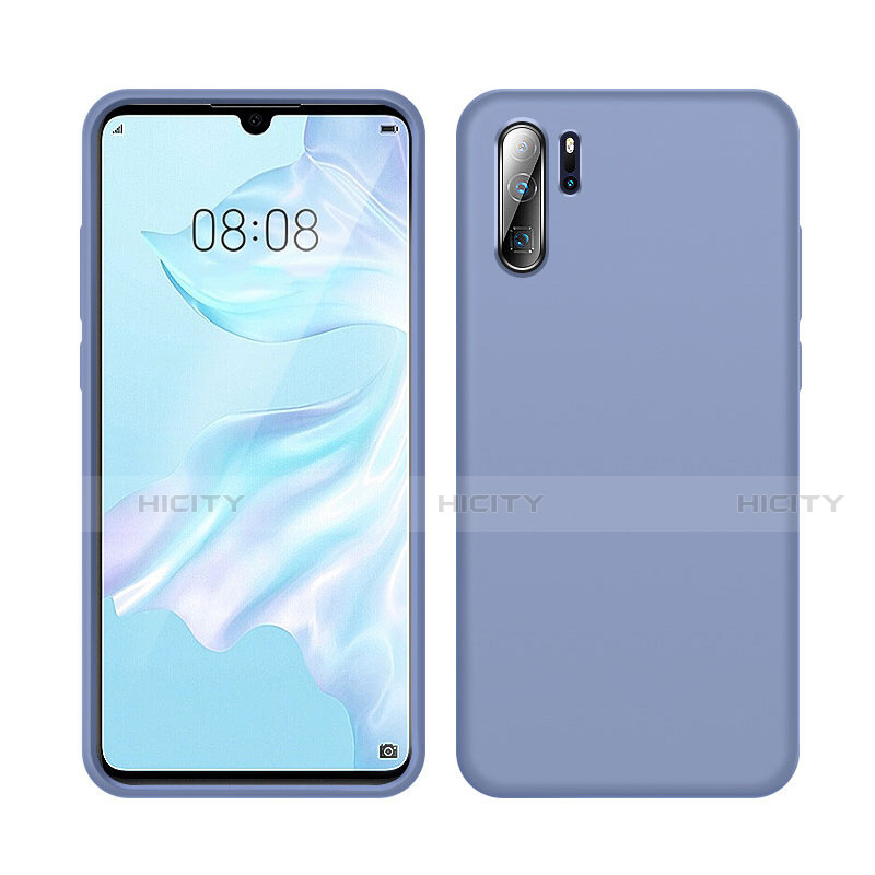 Silikon Hülle Handyhülle Ultra Dünn Schutzhülle 360 Grad Tasche C04 für Huawei P30 Pro Hellblau